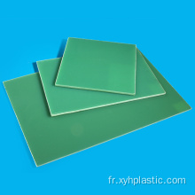 Feuille de tissu de verre époxy vert clair G10 FR4